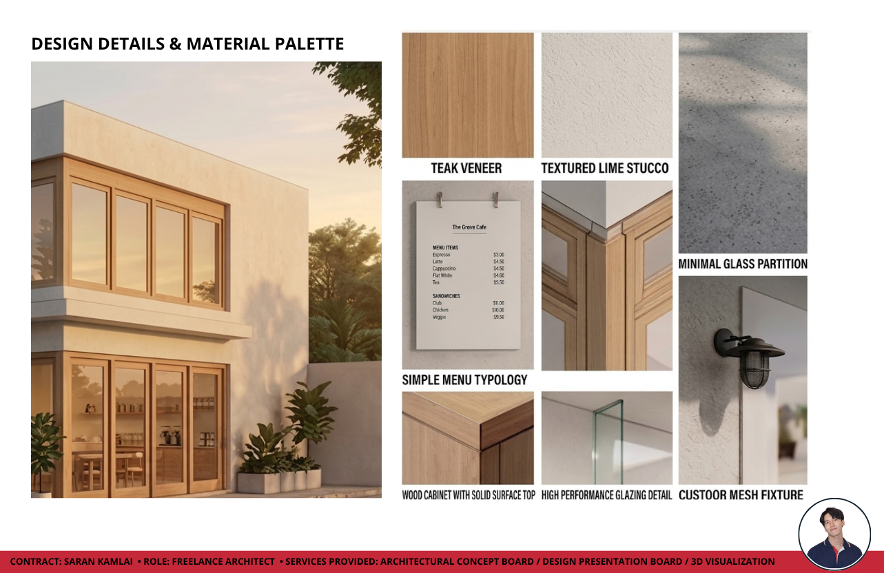 Small Café — Design Detail